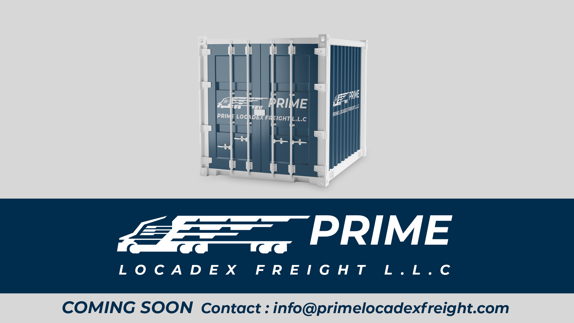 Prime Locadex Freight Coming Soon